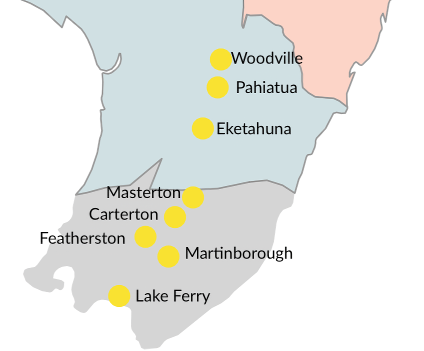 Wairarapa map